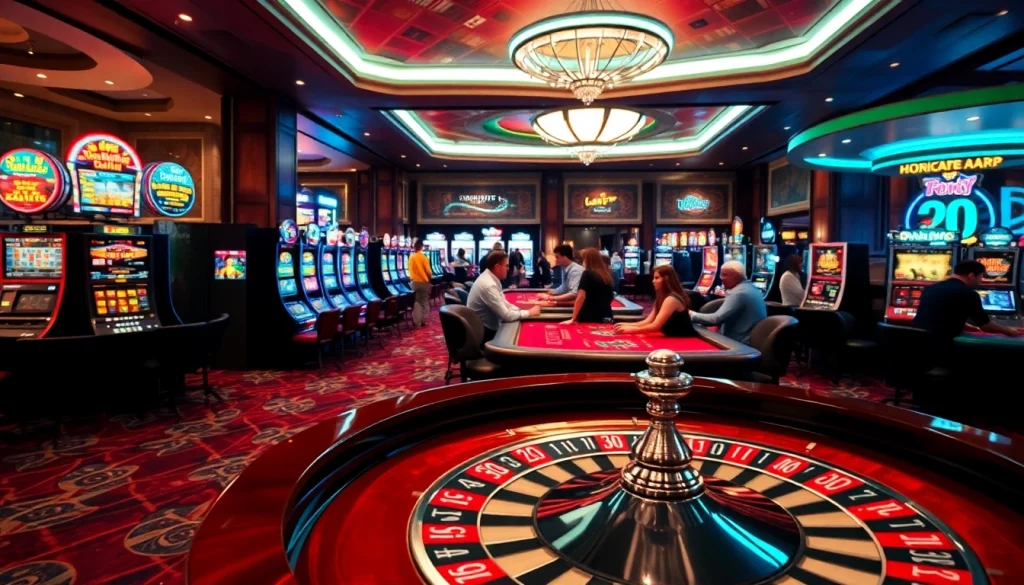 Experience the thrill of winning at https://www.222bd.app/ as players gather around the roulette wheel in an elegant casino setting.
